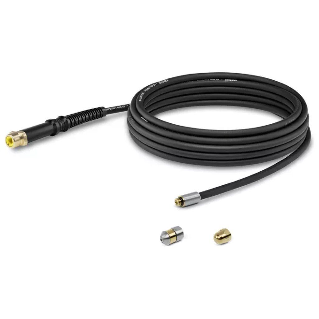 KARCHER Kärcher Set per Pulizia Tubi 7,5 m con Ugelli, per Idropulitrici K2-K7