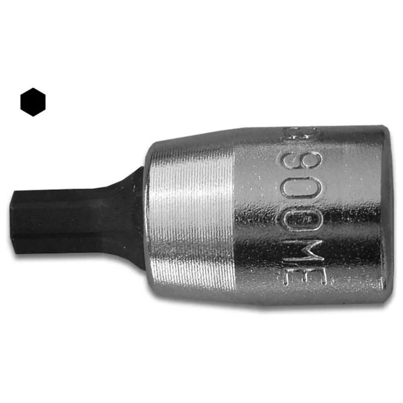 Beta 900ME 4 Chiave a bussola giravite esagonale 4 mm, attacco 1/4”