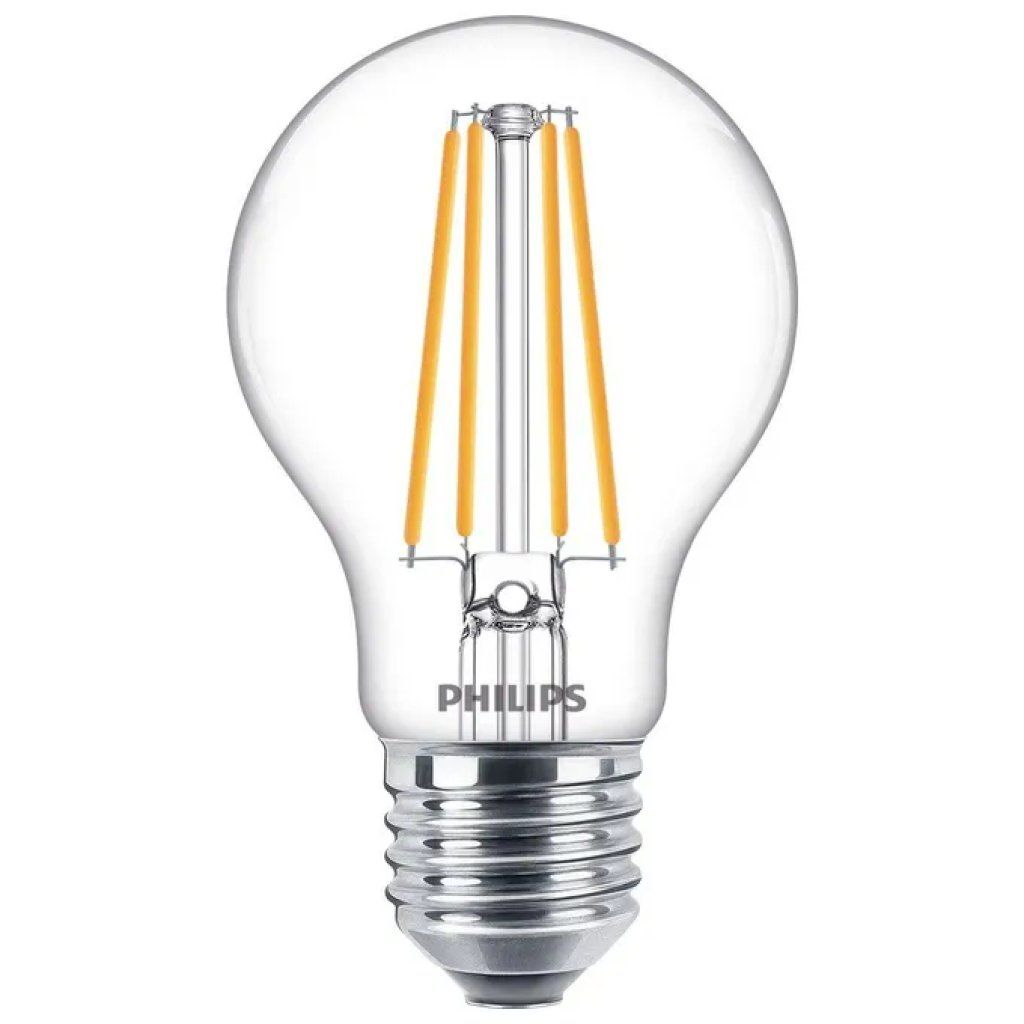 Philips Lampadine LED a Filamento A60 E27 8,5 W 2700 K, 3 pezzi