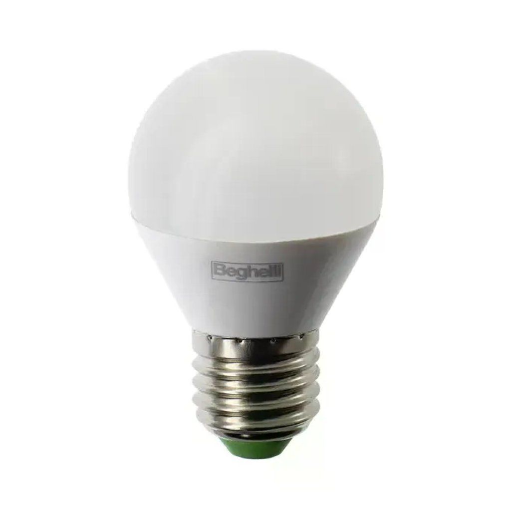 BEGHELLI SPA Beghelli Lampadina LED Sfera E27 7W 4000K Luce Neutra