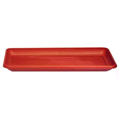VIGOR-BLINKY Sottovaso rettangolare Giglio Maxi 431 terracotta 60 x 32 cm VIGOR-BLINKY Sottovaso rettangolare Giglio Maxi 431 terracotta 60 x 32 cm
