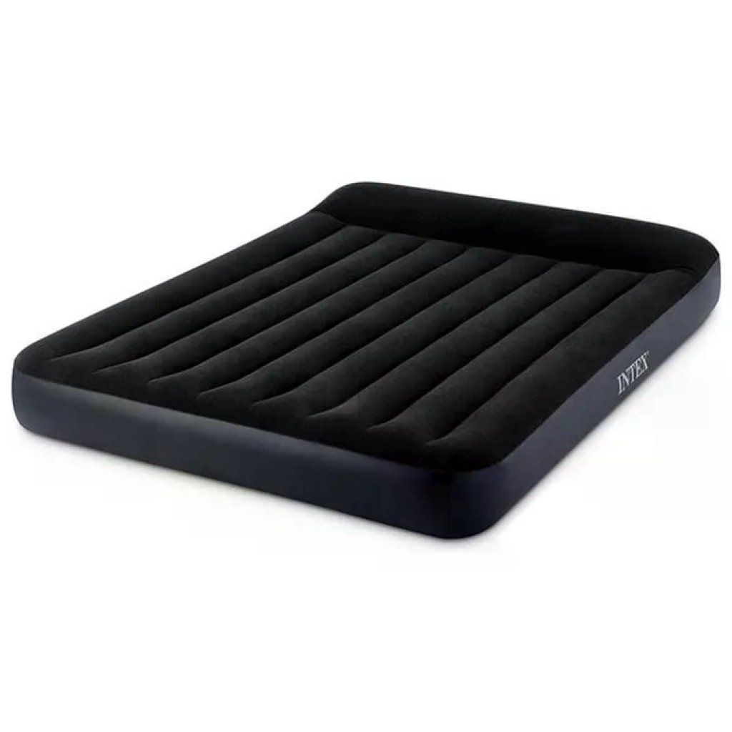 Intex Dura-Beam Pillow Rest Classic Queen – Materasso gonfiabile matrimoniale nero Intex Dura-Beam Pillow Rest Classic Queen – Materasso gonfiabile matrimoniale nero