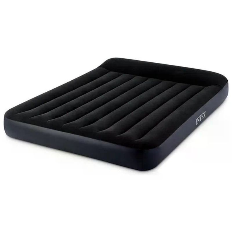 Intex Dura-Beam Pillow Rest Classic Queen – Materasso gonfiabile matrimoniale nero