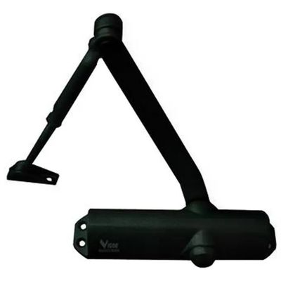 VIGOR-BLINKY Vigor 24780-10 Chiudiporta con Arresto EN3 Nero