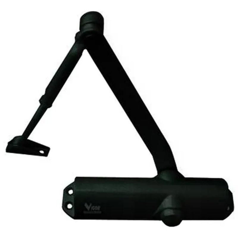 VIGOR-BLINKY Vigor 24780-10 Chiudiporta con Arresto EN3 Nero