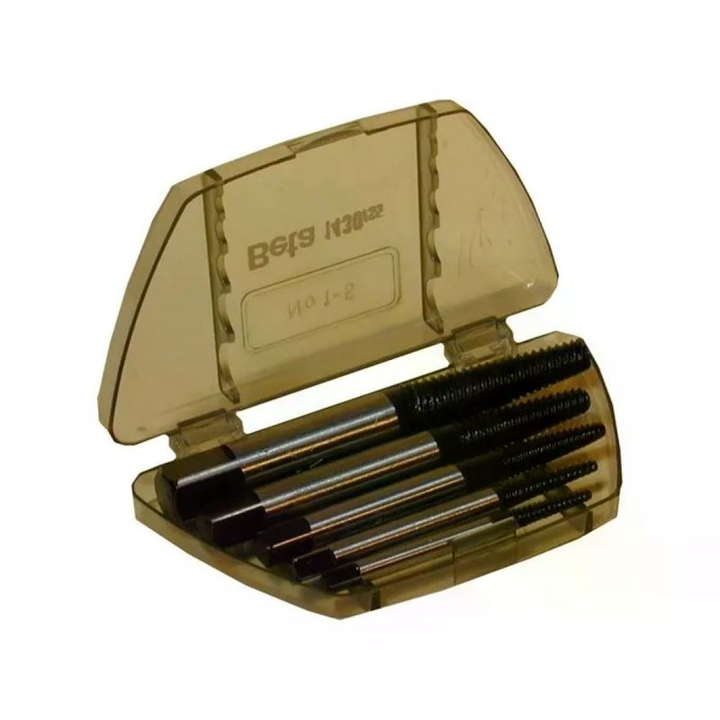Beta 1430/S5 Set di 5 Estrattori Conici per Viti Spezzate Beta 1430/S5 Set di 5 Estrattori Conici per Viti Spezzate