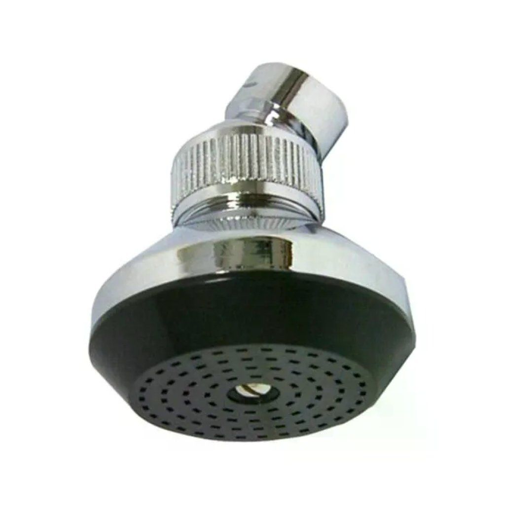 SASSI Soffione Doccia Snodato Cromo 6,2 cm, 1 Funzione