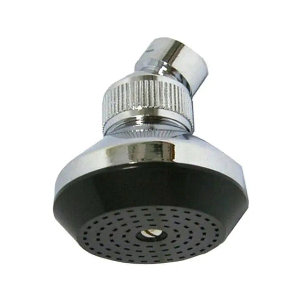 SASSI Soffione doccia snodato cromato, 1 getto, 6,2 cm