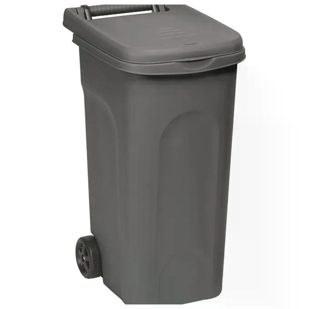 Stefanplast Urban Eco System bidone carrellato 80 L grigio Stefanplast Urban Eco System bidone carrellato 80 L grigio
