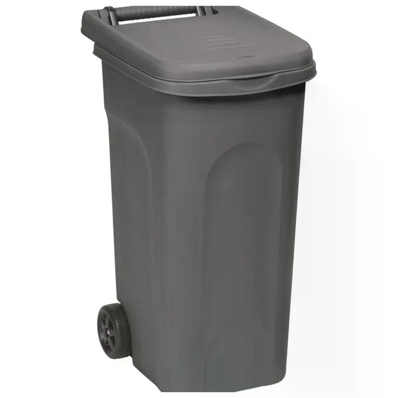 Stefanplast Urban Eco System bidone carrellato 80 L grigio