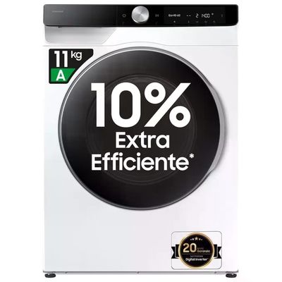 Samsung WW11DG6B25LKU3 Lavatrice 11 kg Classe A con AI Ecobubble, vapore e Wi-Fi Samsung WW11DG6B25LKU3 Lavatrice 11 kg Classe A con AI Ecobubble, vapore e Wi-Fi