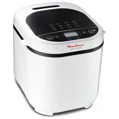 Moulinex OW210130 Pain Doré Macchina del Pane 12 Programmi 1 Kg 720W Display LCD colore Bianco Moulinex OW210130 Pain Doré Macchina del Pane 12 Programmi 1 Kg 720W Display LCD colore Bianco