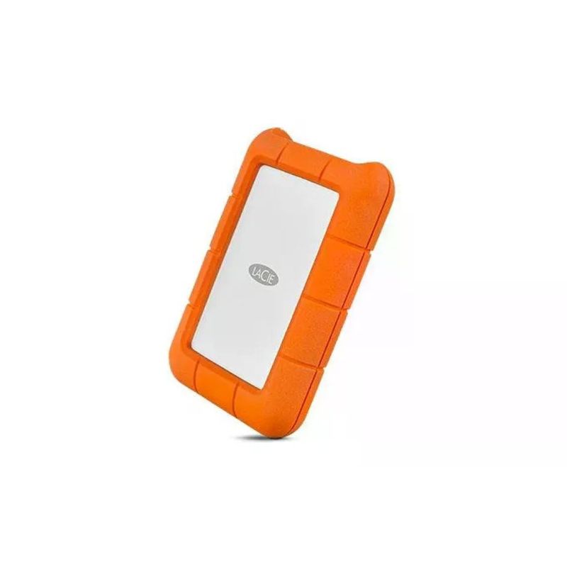 LaCie STFR2000800 Rugged Hard Disk Esterno Portatile USB-C 3.2 Gen 1 2TB 5000 Mbit