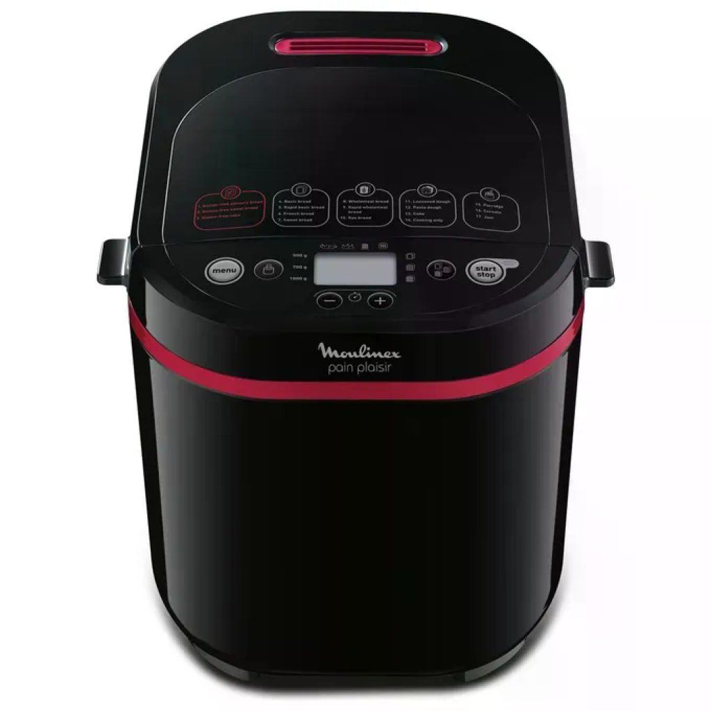 Moulinex OW220830 Pain Plaisir Macchina del Pane 1 Kg 17 Programmi 650W colore Nero Moulinex OW220830 Pain Plaisir Macchina del Pane 1 Kg 17 Programmi 650W colore Nero