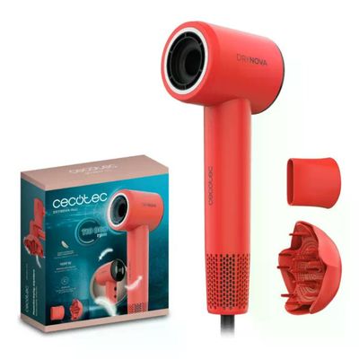 Cecotec Phon Dry Nova Red Spark Asciugacapelli compatto e leggero 1600W Brushless