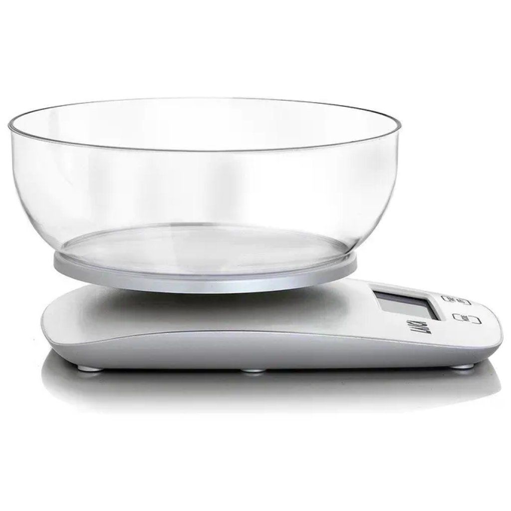 Laica KS1060 Bilancia Elettronica da Cucina con Ciotola, Portata 5 kg, Precisione 1 g