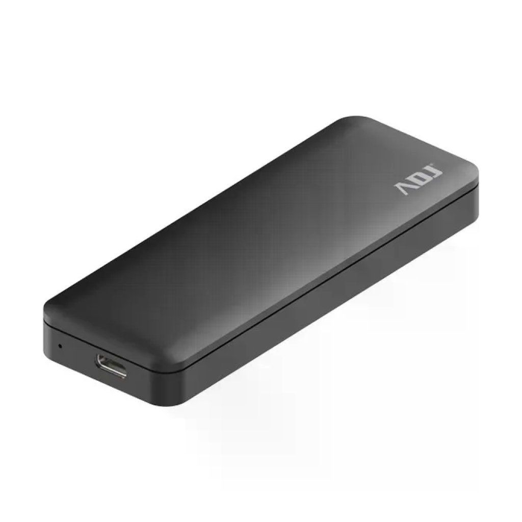 ADJ AHS07 Box Esterno per SSD M.2 NVMe USB 3.1 Gen 2 Nero