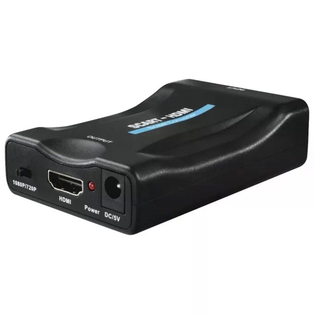 Hama 00121775 Convertitore SCART a HDMI Full HD 1080p Nero