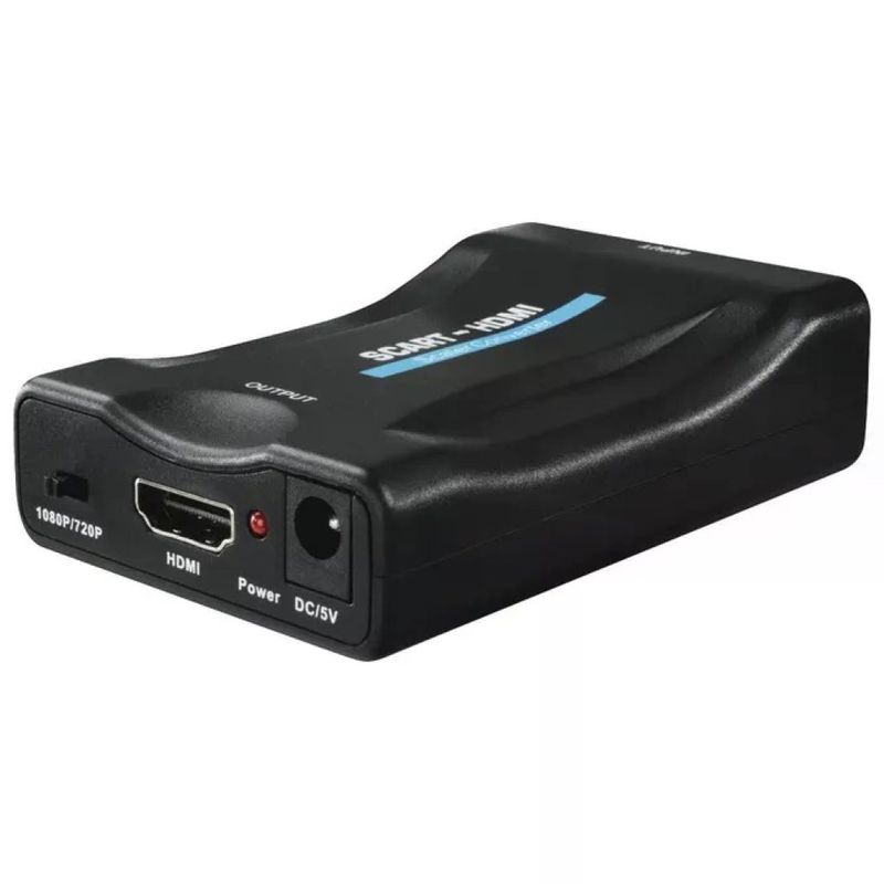 Hama 00121775 Convertitore SCART a HDMI Full HD 1080p Nero