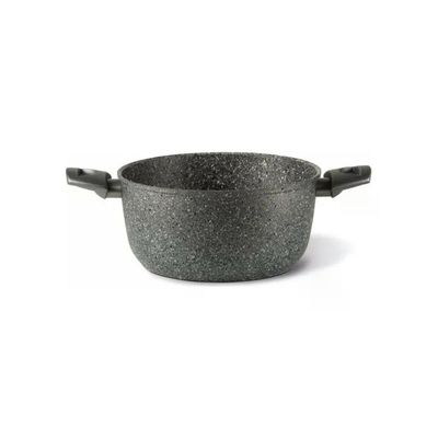 TVS Mineralia Casseruola Antiaderente a Induzione, 24 cm, 2,8 L, Grigia TVS Mineralia Casseruola Antiaderente a Induzione, 24 cm, 2,8 L, Grigia