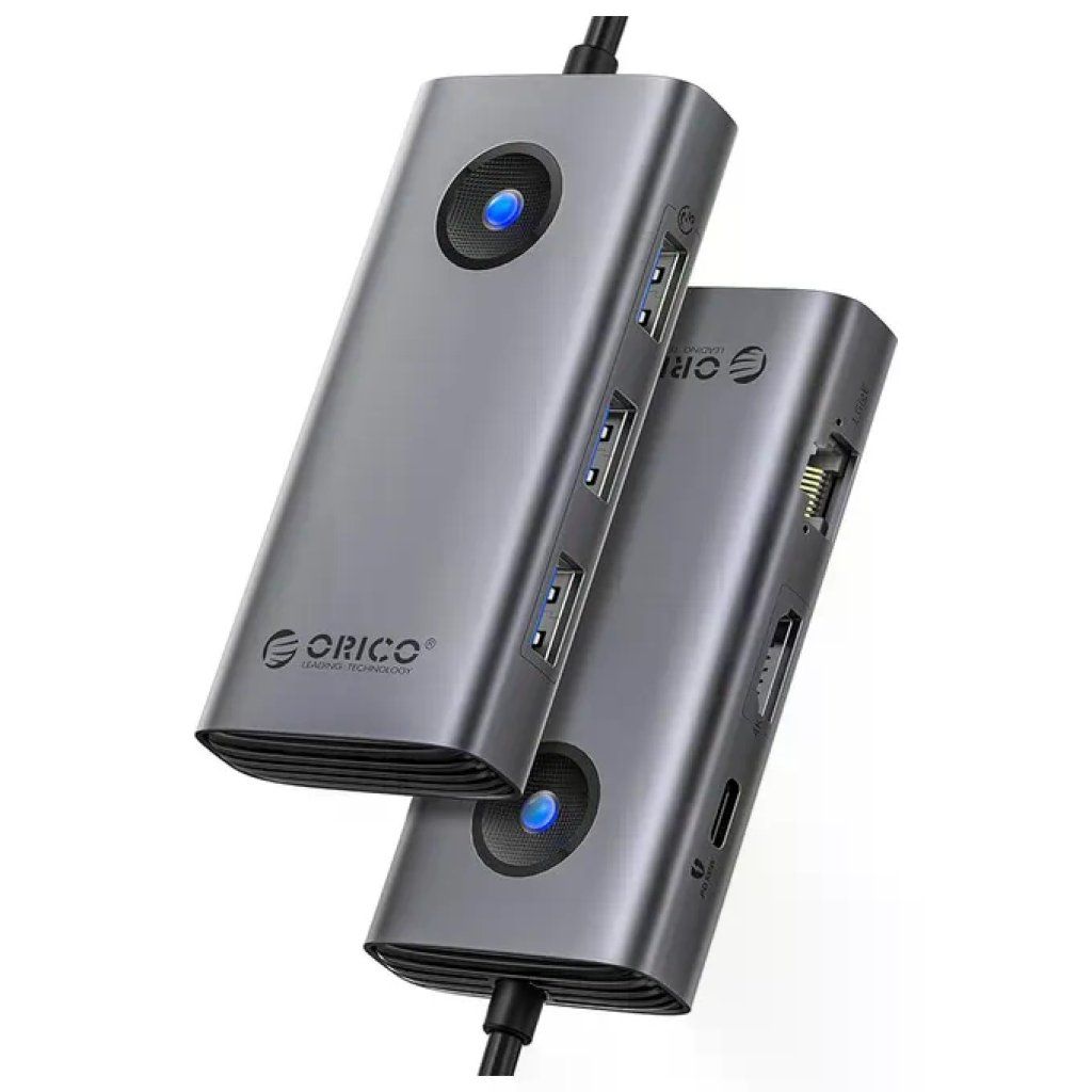 ADJ Progetti Docking Station USB-C 6 in 1 con HDMI, Ethernet e Power Delivery ADJ Progetti Docking Station USB-C 6 in 1 con HDMI, Ethernet e Power Delivery