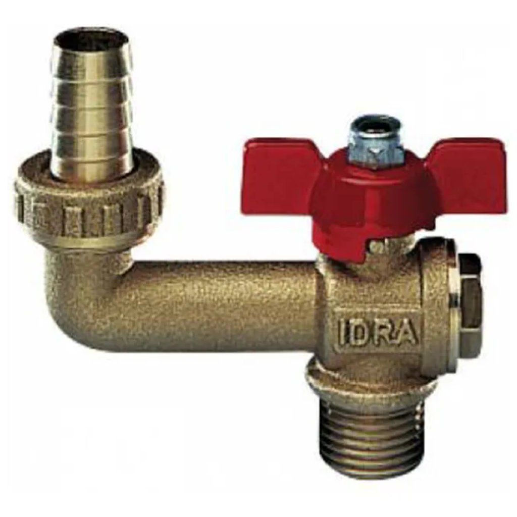 Enolgas Eko Rubinetto a Sfera per Giardino 1/2” con Portagomma