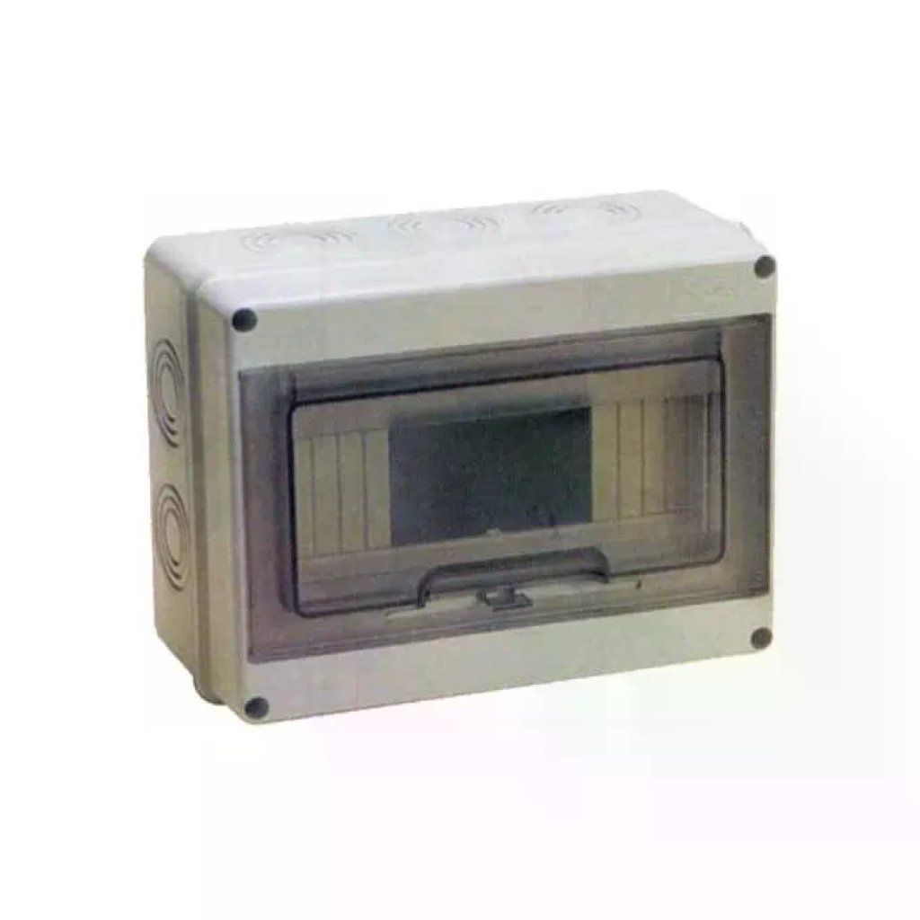 Marlanvil 92.08 Centralino da Esterno IP65, 8 Moduli DIN, Sportello Trasparente