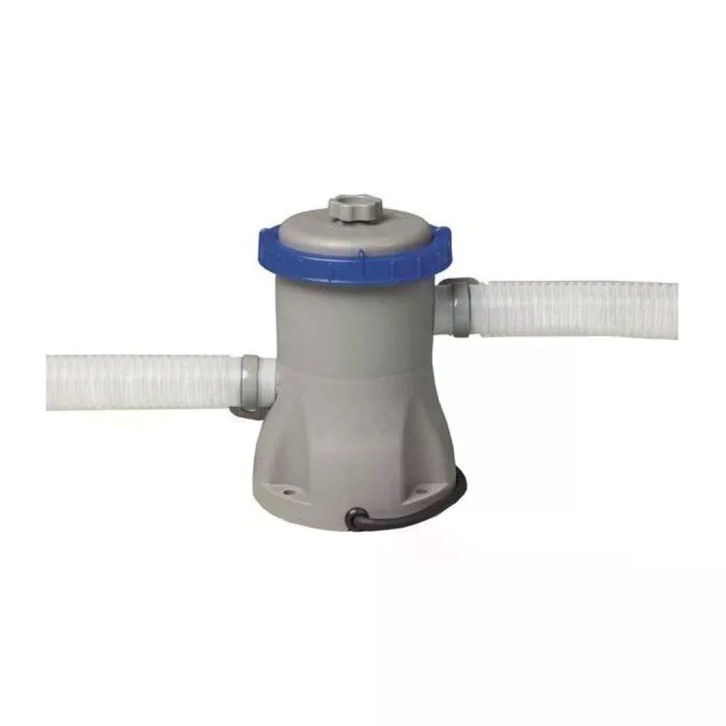 Bestway Flowclear 58381 Pompa Filtro a Cartuccia per Piscina, 1.249 L/h, 16 W