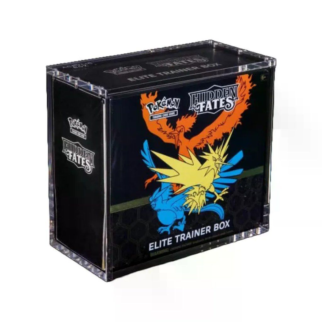 THE ACRYLIC BOX – Custodia Acrilica per Blister Pokémon da 3 Buste