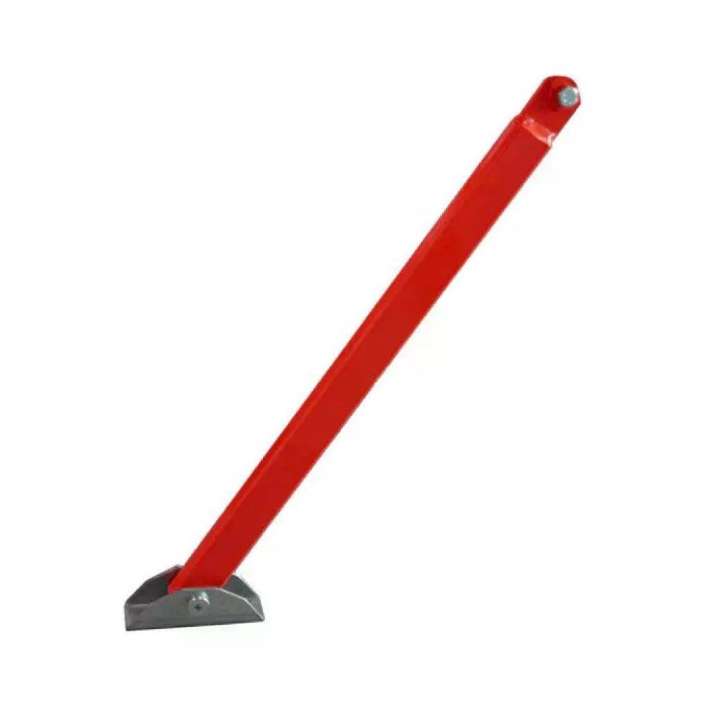 Machieraldo Asta Antisosta Parking Stop in Acciaio Rossa, 51 cm