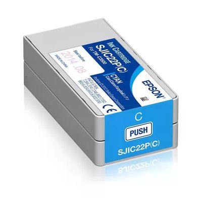 Epson SJIC22P Ciano – Cartuccia Originale 32,5 ml