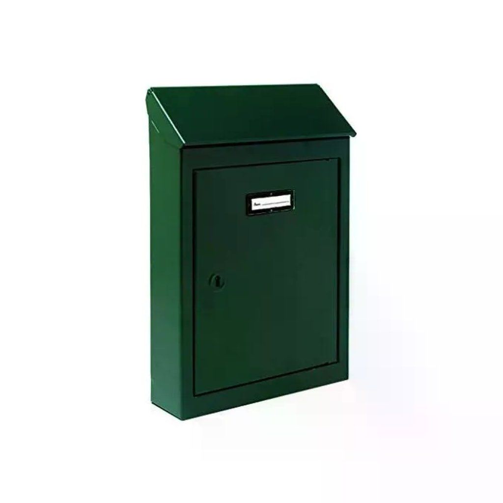 Vigor-Blinky Cassetta Postale Verde N. 2 in Acciaio Vigor-Blinky Cassetta Postale Verde N. 2 in Acciaio