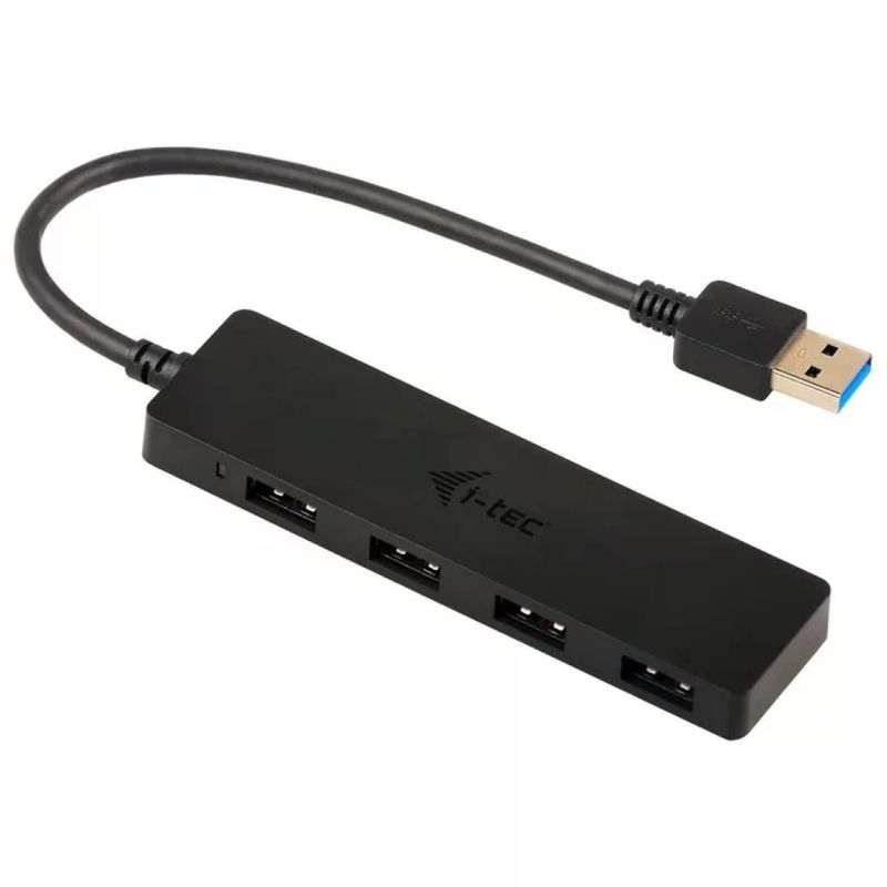 I-tec U3HUB404 Hub USB 3.2 Gen 1 a 4 porte, nero