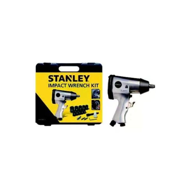 Stanley 160157XSTN Chiave a impulsi pneumatica 1/2" con 10 bussole