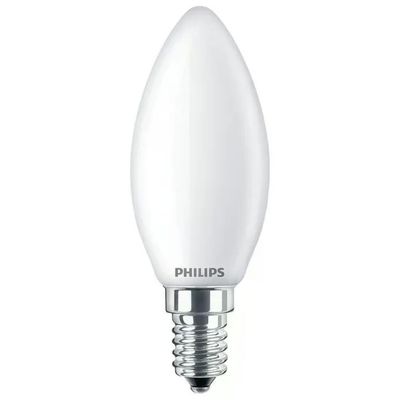Philips Lampadina LED a candela E14, 6,5 W, 806 lm, 2700 K