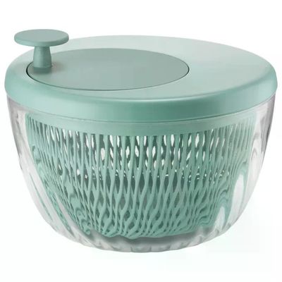 Guzzini 17090079 SpinandStore Centrifuga per Insalata con Coperchio 26 cm 5 L BPA Free colore Argilla