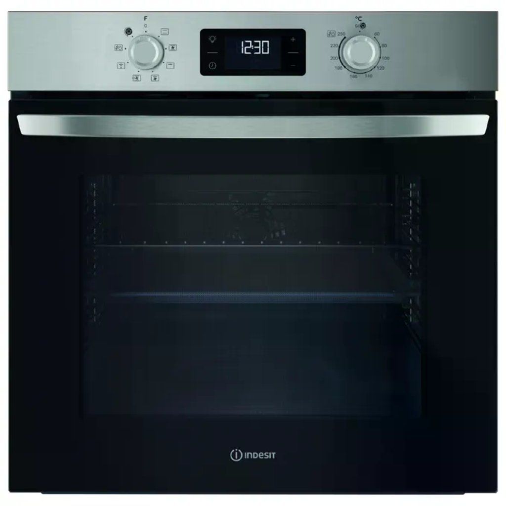 Indesit IO255HX Forno Elettrico Multifunzione da Incasso 71 L, Classe A, Inox Indesit IO255HX Forno Elettrico Multifunzione da Incasso 71 L, Classe A, Inox