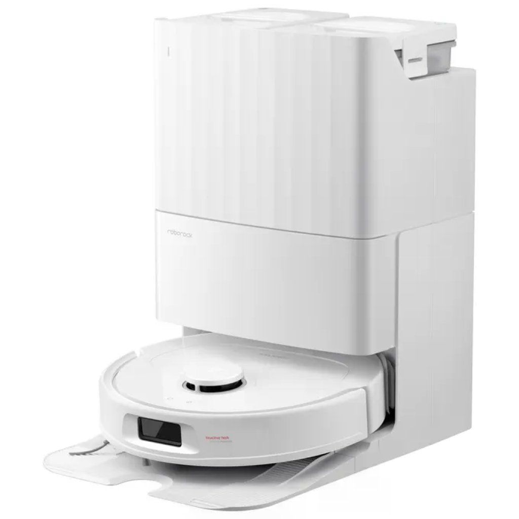 Roborock Robot Aspirapolvere QR 598 Combi Bianco Aspirazione 8000 Pa Wi-Fi
