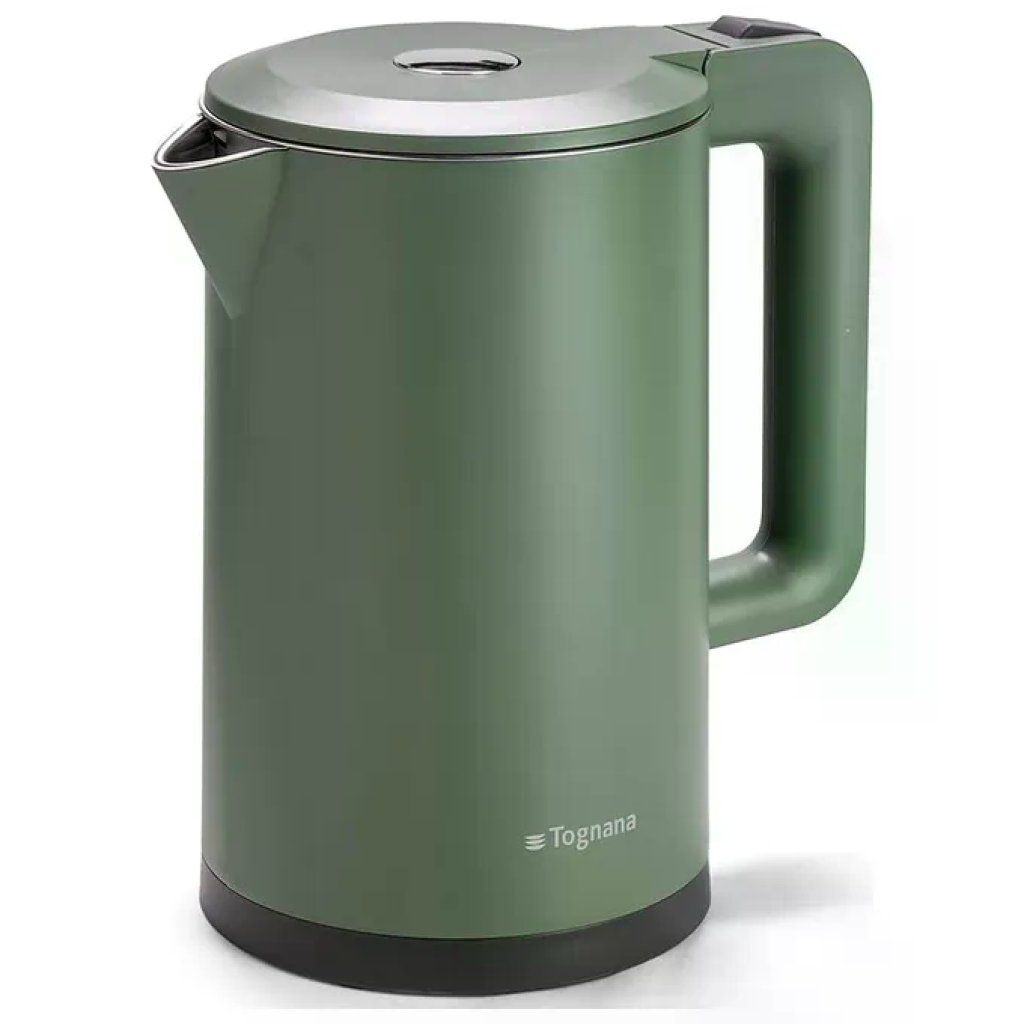 Tognana Iridea bollitore elettrico senza fili 1,7 L, 2150 W, grigio perla