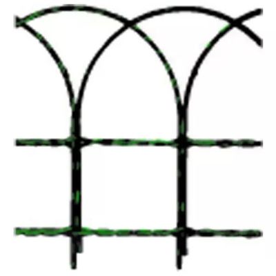 Cavallino 56509 Rete Ornamentale Verde in Plastica, Rotolo 25 m x 90 cm