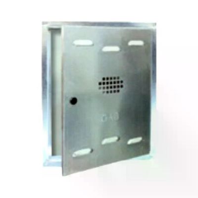 THORX Sportello per Contatore Metano 50 x 70 cm in Lamiera Zincata