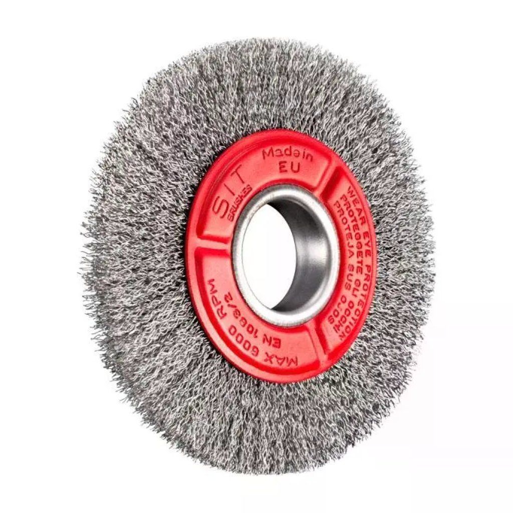 SIT CE4152 Spazzola Circolare in Acciaio Ottonato 150 mm