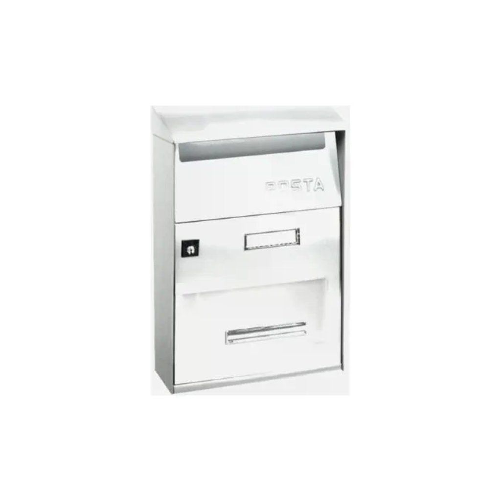 Alubox Effe T Evo 1016000 – Cassetta postale bianca
