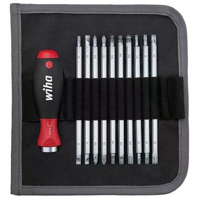 Wiha SYSTEM 6 Set di Giravite Telescopico, 12 Pezzi
