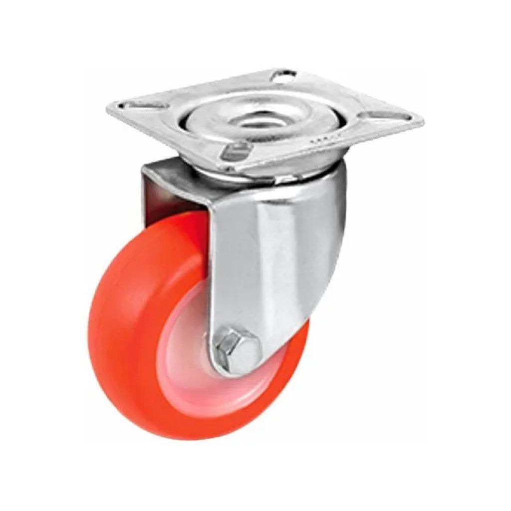 Tellure Rota 364303 – Ruota girevole in poliuretano, 60 mm, portata 70 kg