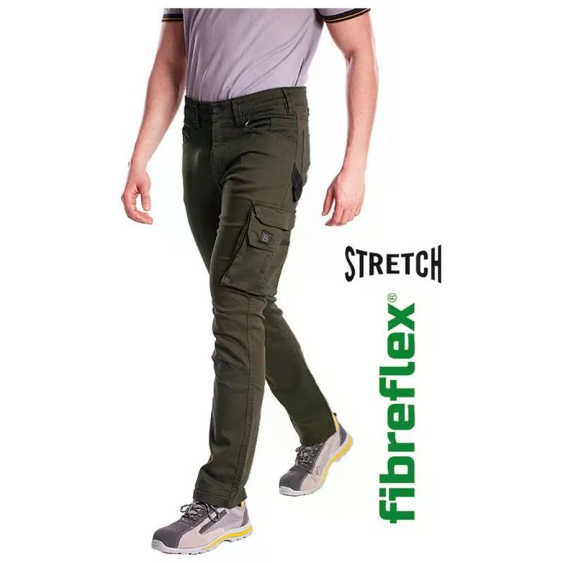 VIGOR-BLINKY Rica Lewis JOBC1 Jeans da Lavoro Stretch Verde, Taglia 46 VIGOR-BLINKY Rica Lewis JOBC1 Jeans da Lavoro Stretch Verde, Taglia 46