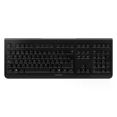 Cherry JK-3000PO-2 Tastiera Wireless QWERTY Silenziosa Nero