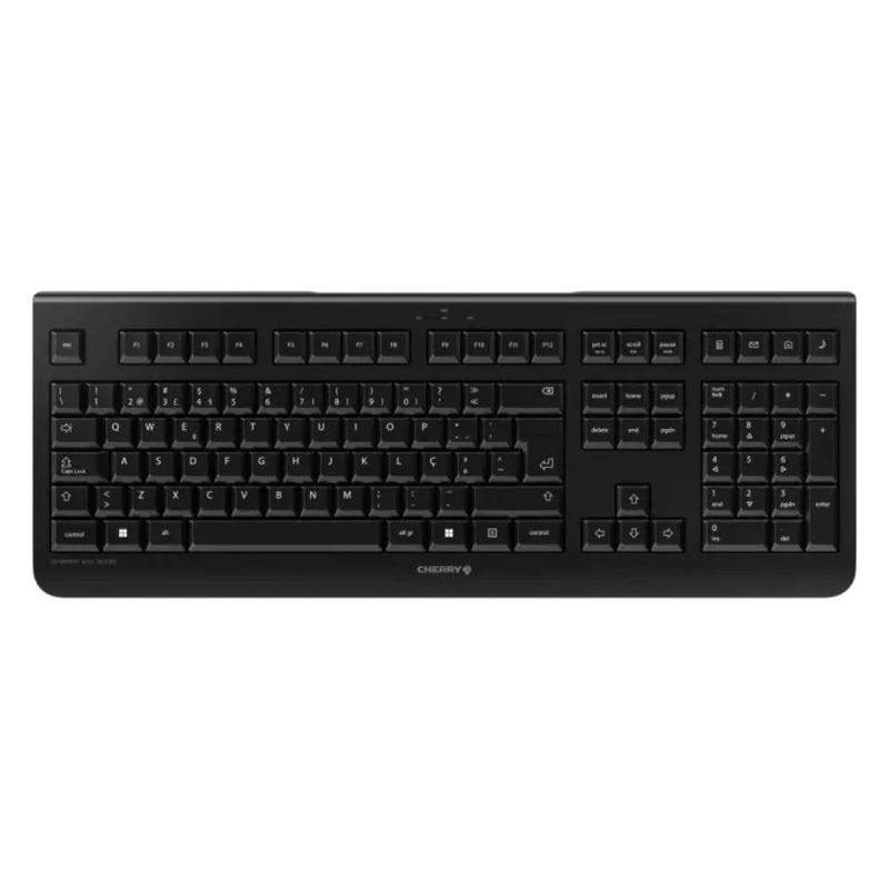 CHERRY JK-3000PO-2 Tastiera Wireless QWERTY Nera
