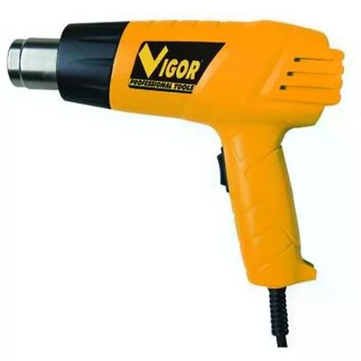 VIGOR-BLINKY Vigor VSV 1500 Sverniciatore Pistola Termica 1500 W 2 stadi di calore 300-500 °C portata 280-480 l