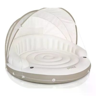 Intex 58292EP Isola Galleggiante Gonfiabile con Parasole 199 x 150 cm